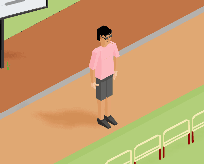 Three.js Game-Style Portfolio screenshot 4