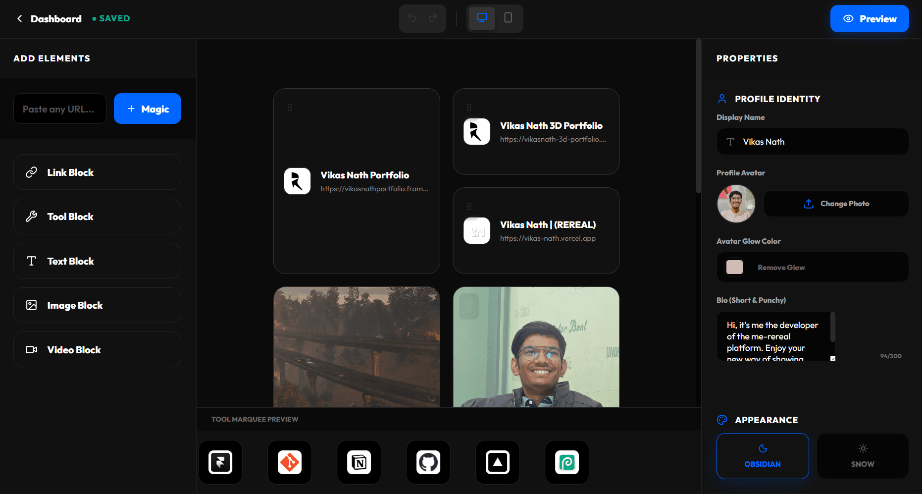 me-rereal Identity Platform screenshot 2