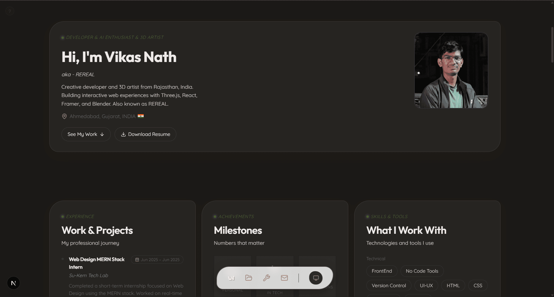 SEO Portfolio System screenshot 2