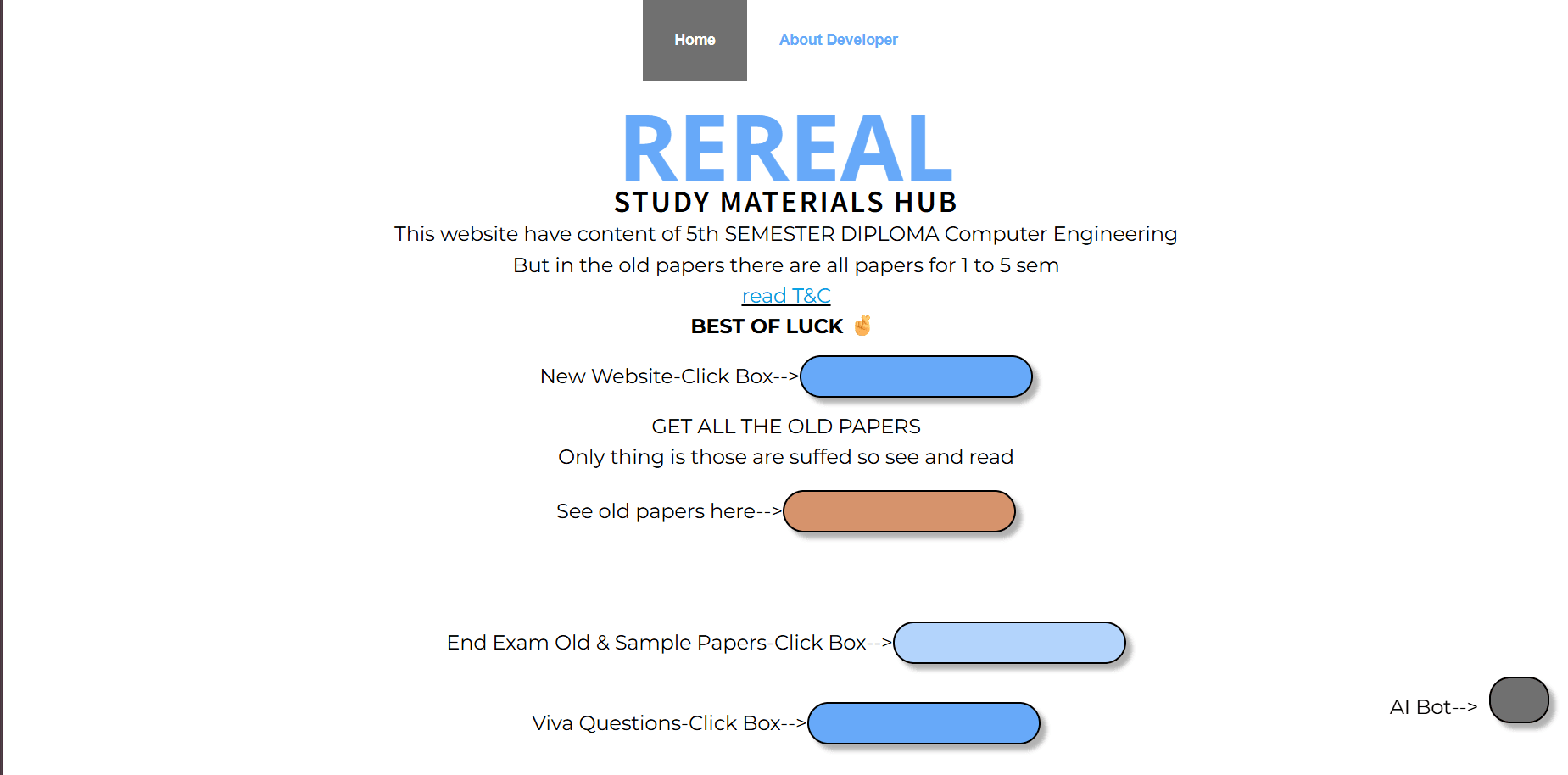 RSMH Study Material Hub screenshot 1